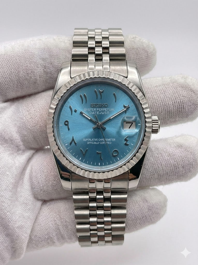 ARABIC DIAL LIGHT BLUE