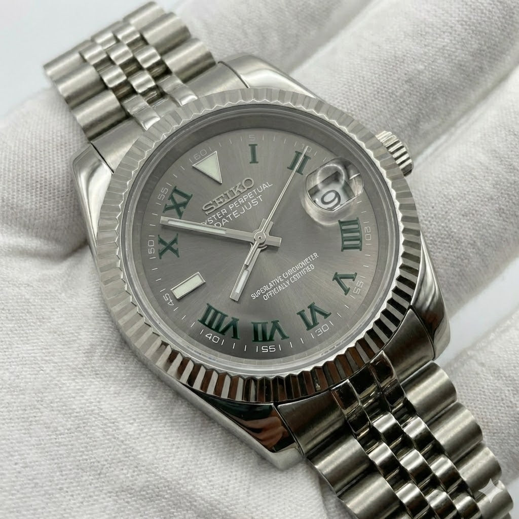 ROMAN DIAL SILVER
