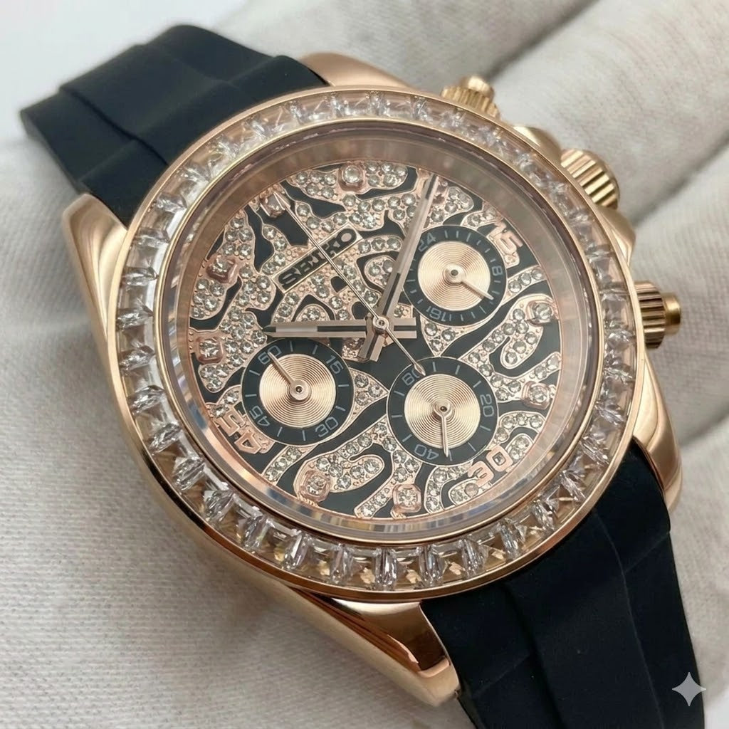 gold dial