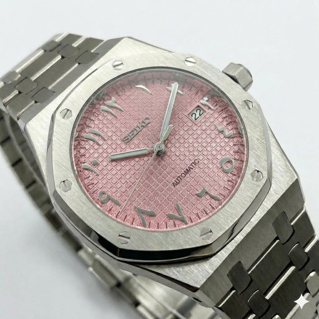 pink arabic dial