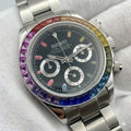 ranbow black dial