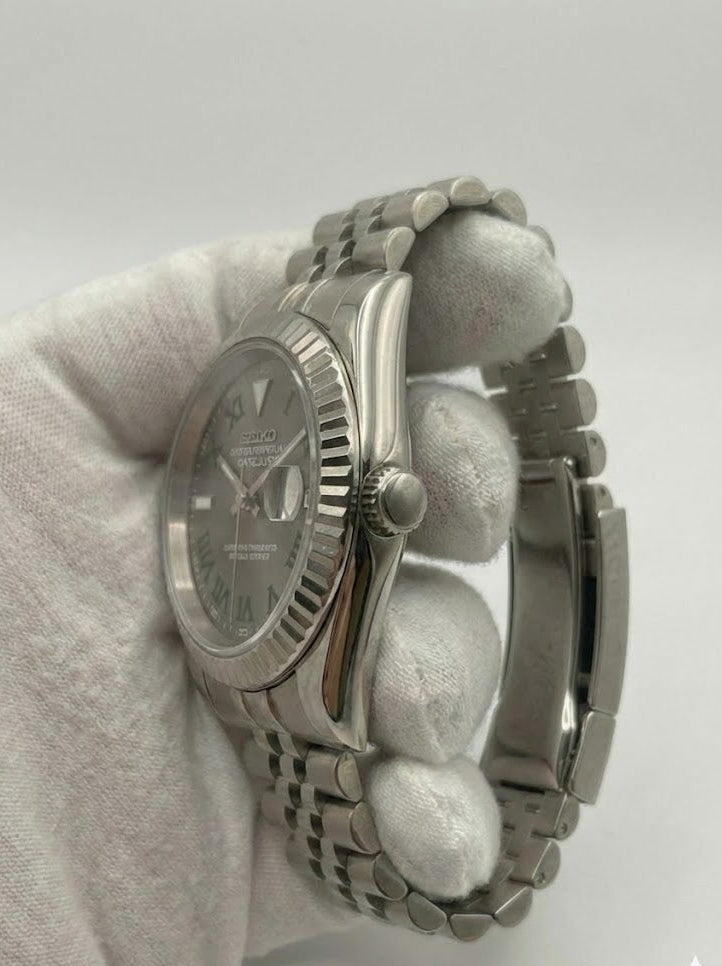 ROMAN DIAL SILVER