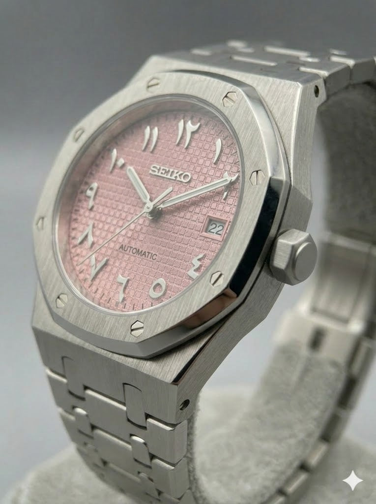 pink arabic dial