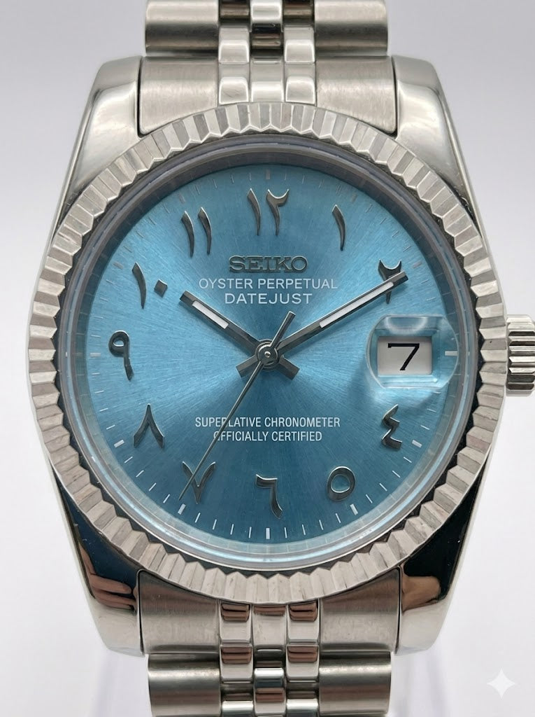 ARABIC DIAL LIGHT BLUE