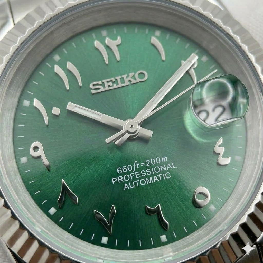 ARABIC DIAL GREEN