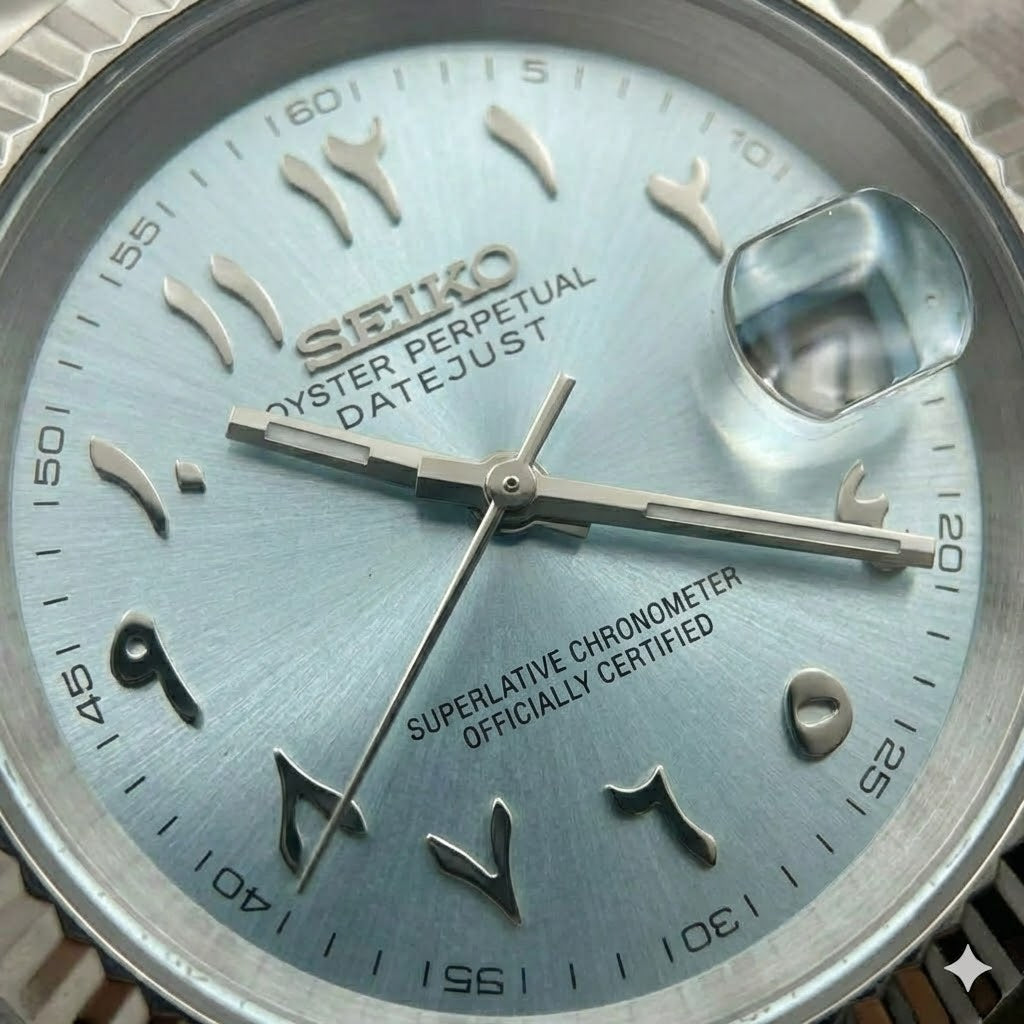 ARABIC DIAL LIGHT BLUE