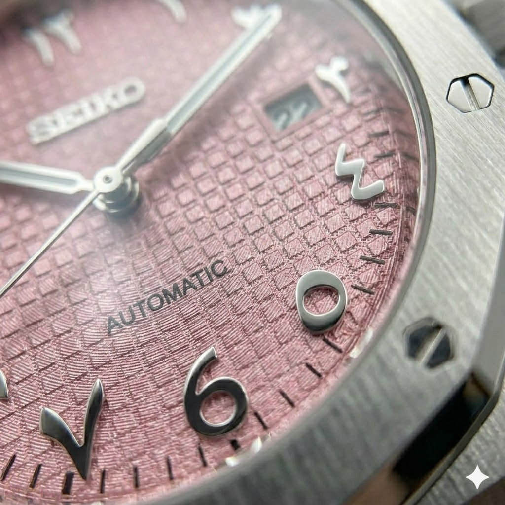 pink arabic dial