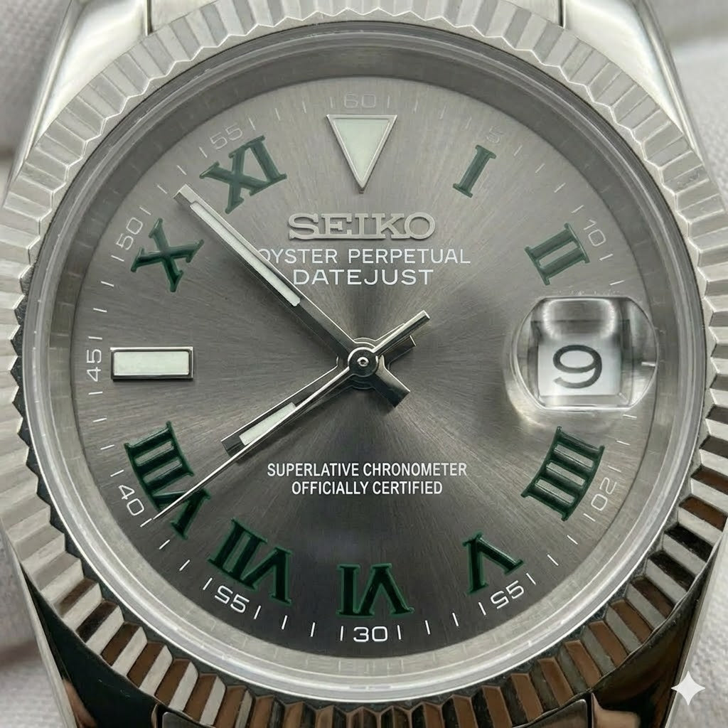 ROMAN DIAL SILVER